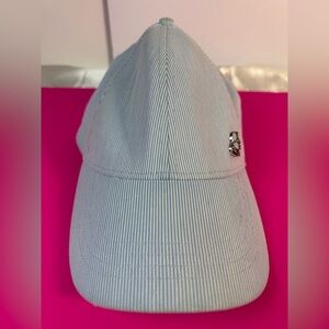 Karl Lagerfeld Kids Striped Cap - Light Blue